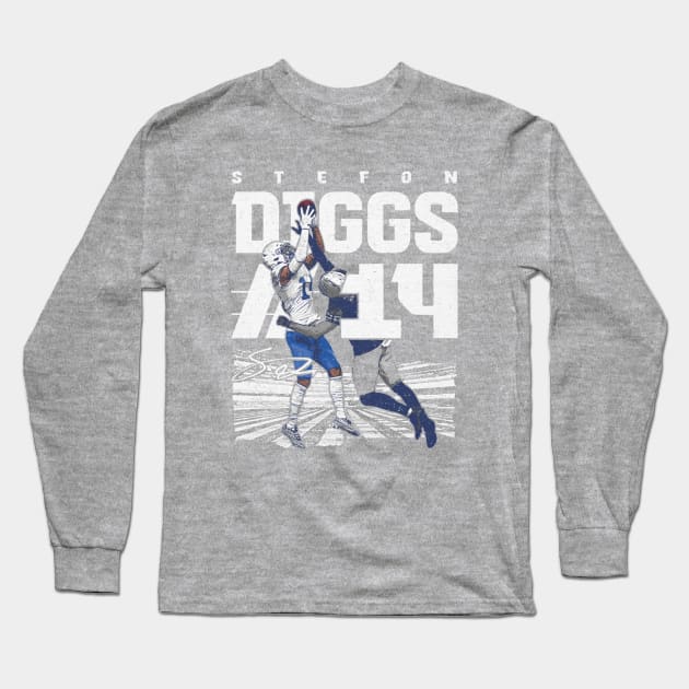 Stefon Diggs Buffalo Catch Long Sleeve T-Shirt by Buya_Hamkac